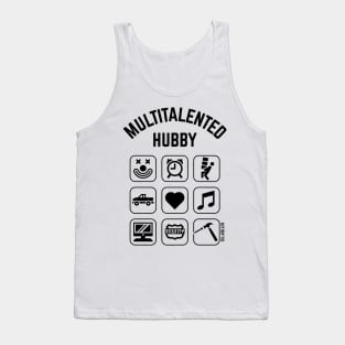 Multitalented Hubby (9 Icons / Husband) Tank Top